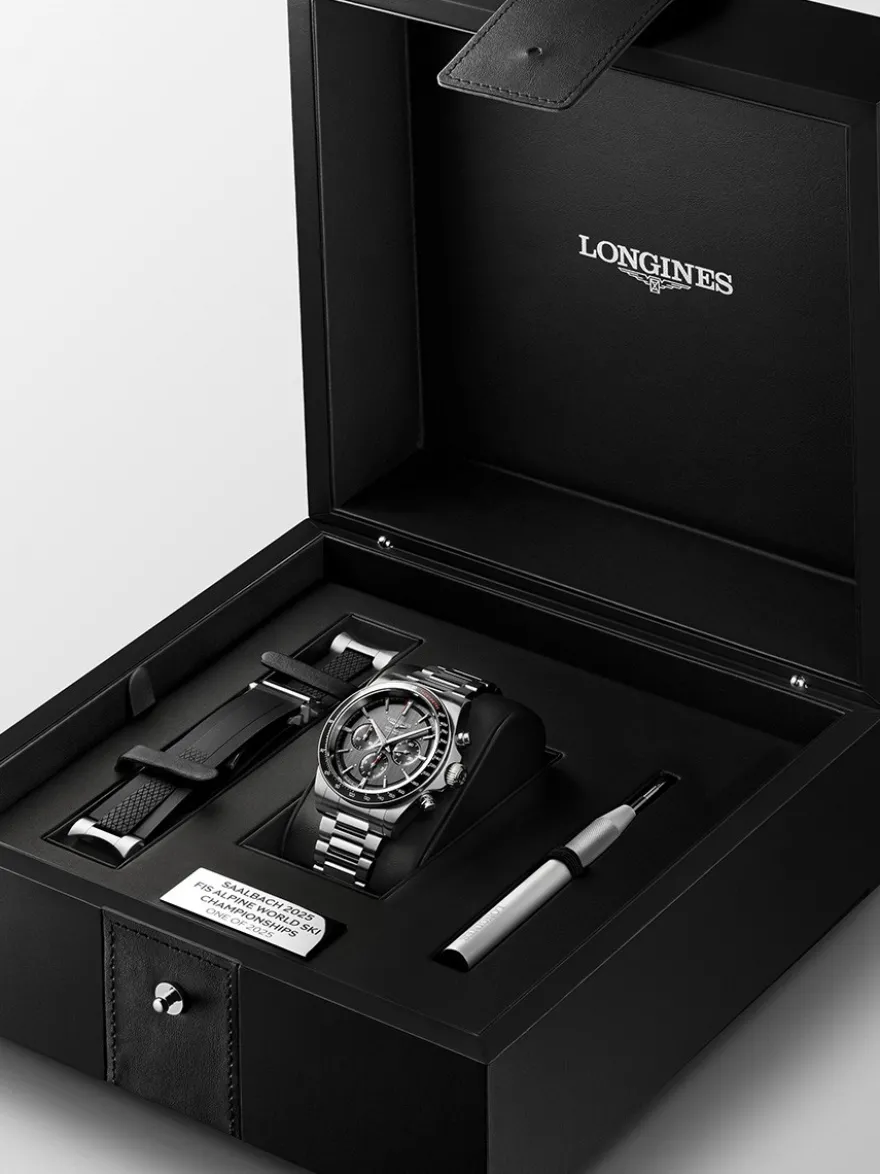 Longines Conquest Chronograph Ski Edition L3.836.4.52.9 + Luxe Cadeau