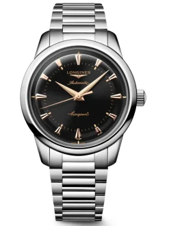 Longines Conquest Heritage 40mm L1.650.4.52.6 + Luxe Cadeau