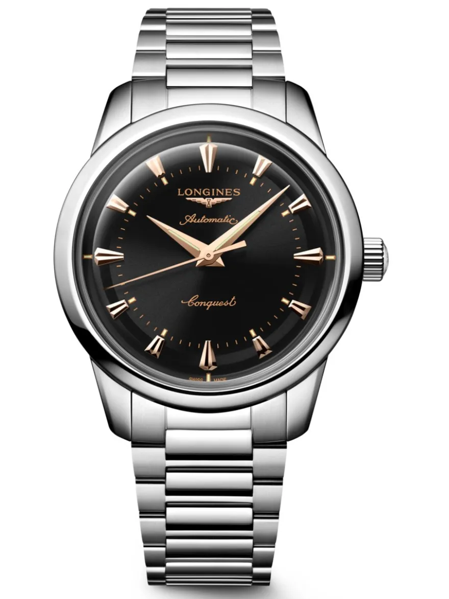 Longines Conquest Heritage 40mm L1.650.4.52.6 + Luxe Cadeau