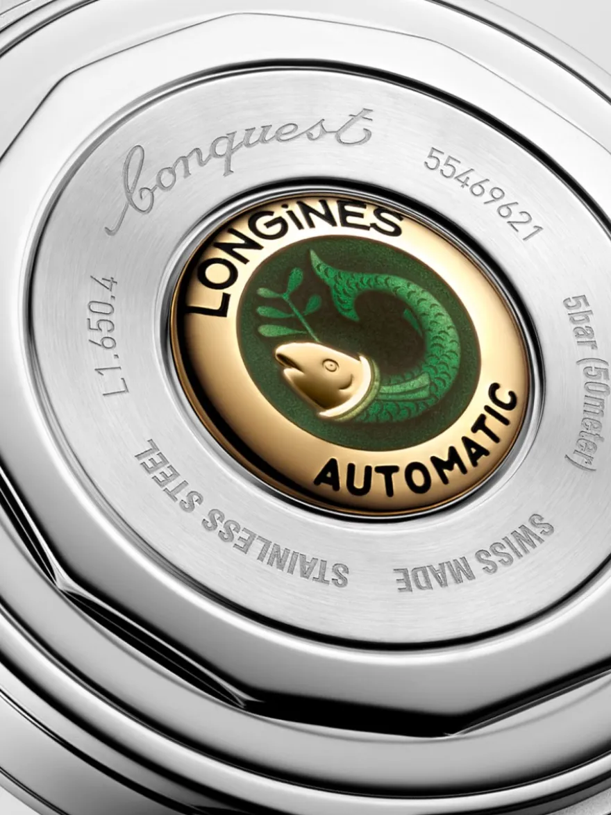 Longines Conquest Heritage 40mm L1.650.4.52.6 + Luxe Cadeau