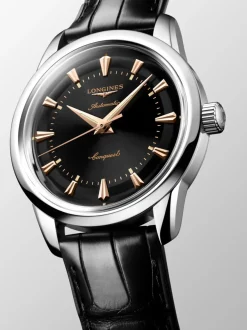 Longines Conquest Heritage 38mm L1.649.4.52.0 + Luxe Cadeau