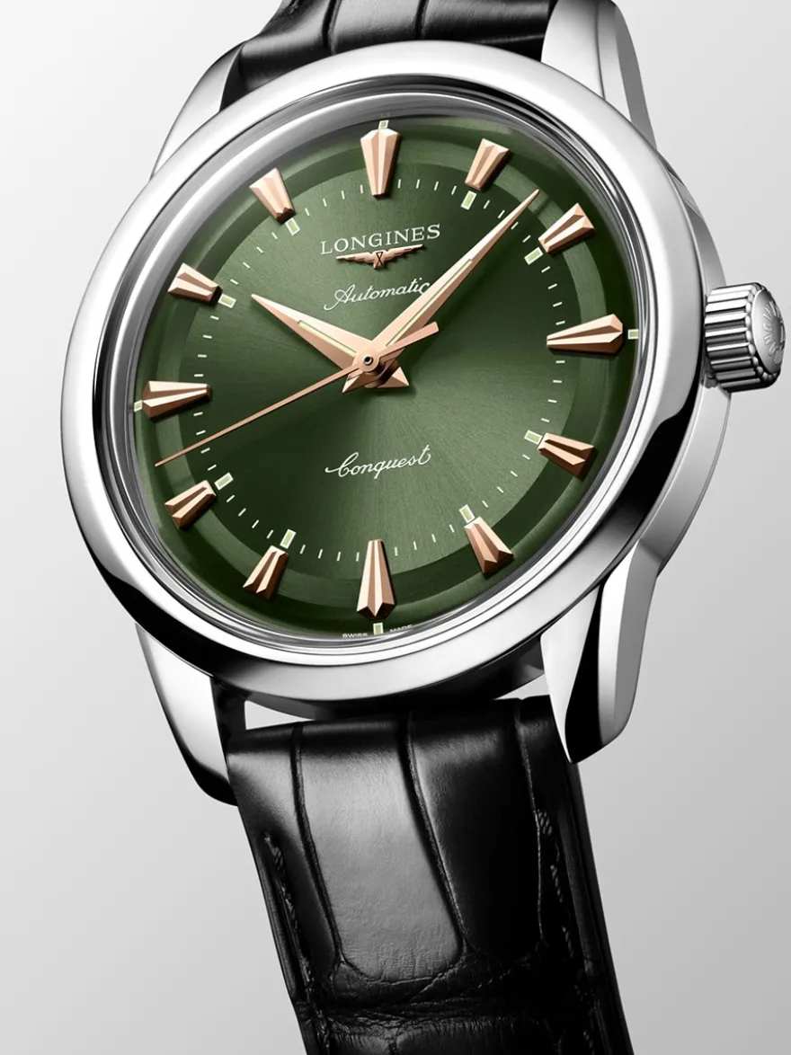 Longines Conquest Heritage 38mm L1.649.4.02.2 + Luxe Cadeau