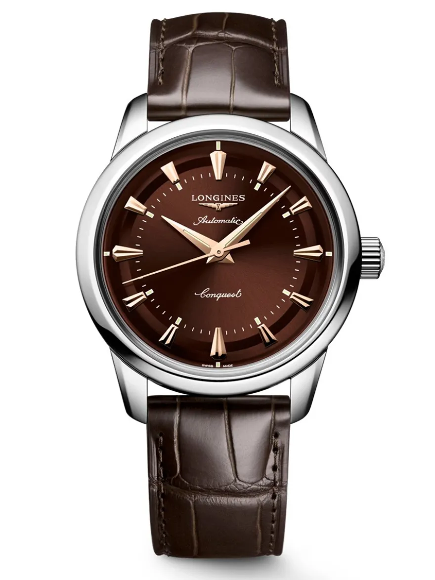 Longines Conquest Heritage 38mm L1.649.4.62.2 + Luxe Cadeau