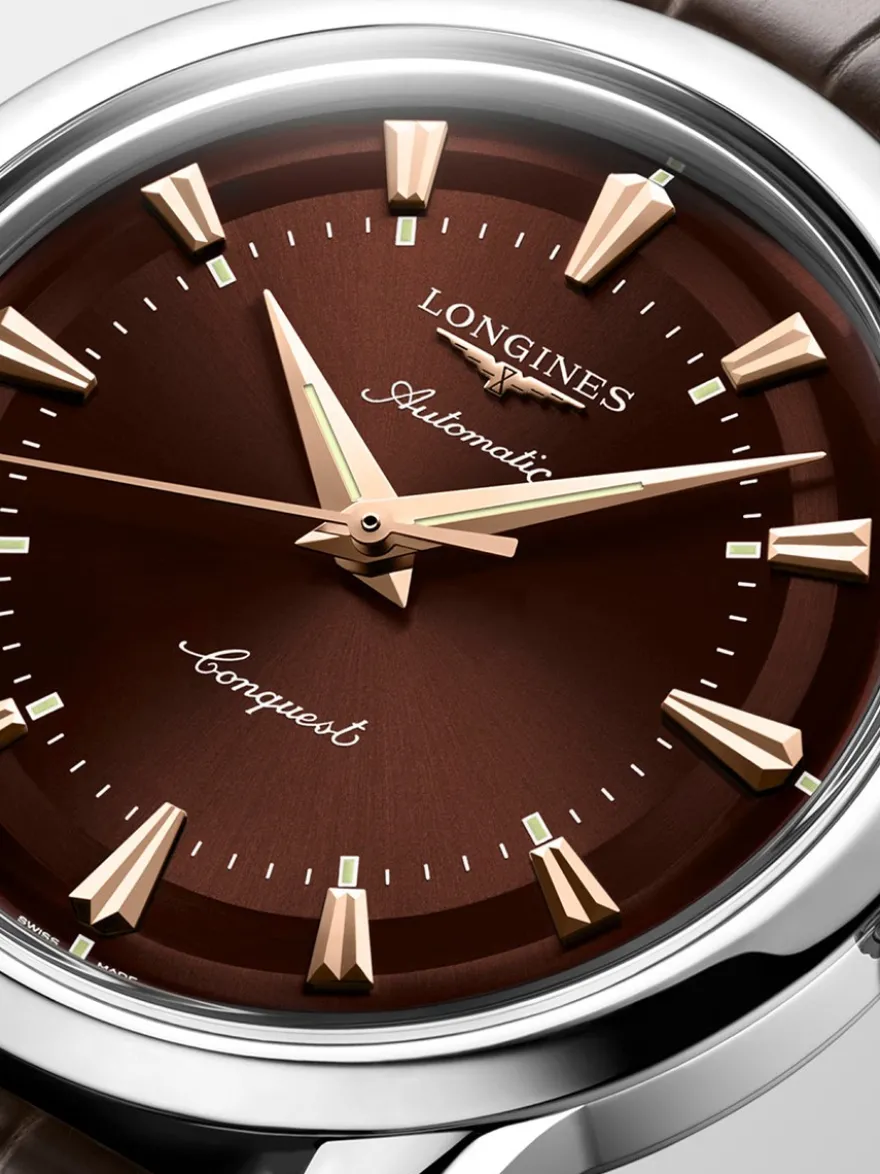 Longines Conquest Heritage 38mm L1.649.4.62.2 + Luxe Cadeau