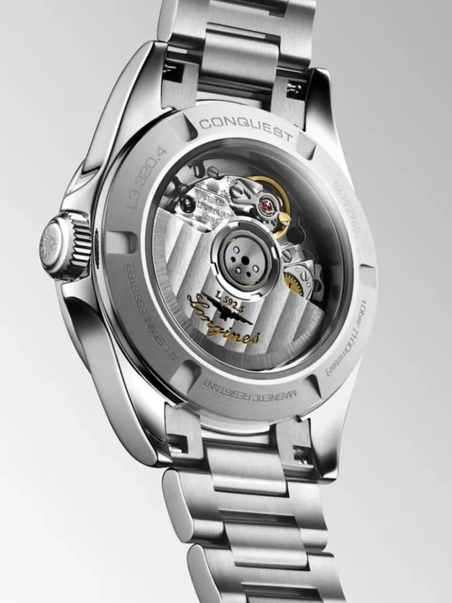Longines Conquest L3.320.4.87.6 + Luxe Cadeau