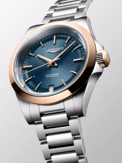 Longines Conquest 34mm L3.430.5.92.6 + Luxe Cadeau