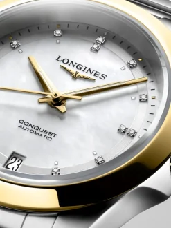 Longines Conquest 34mm L3.430.5.80.6 + Luxe Cadeau