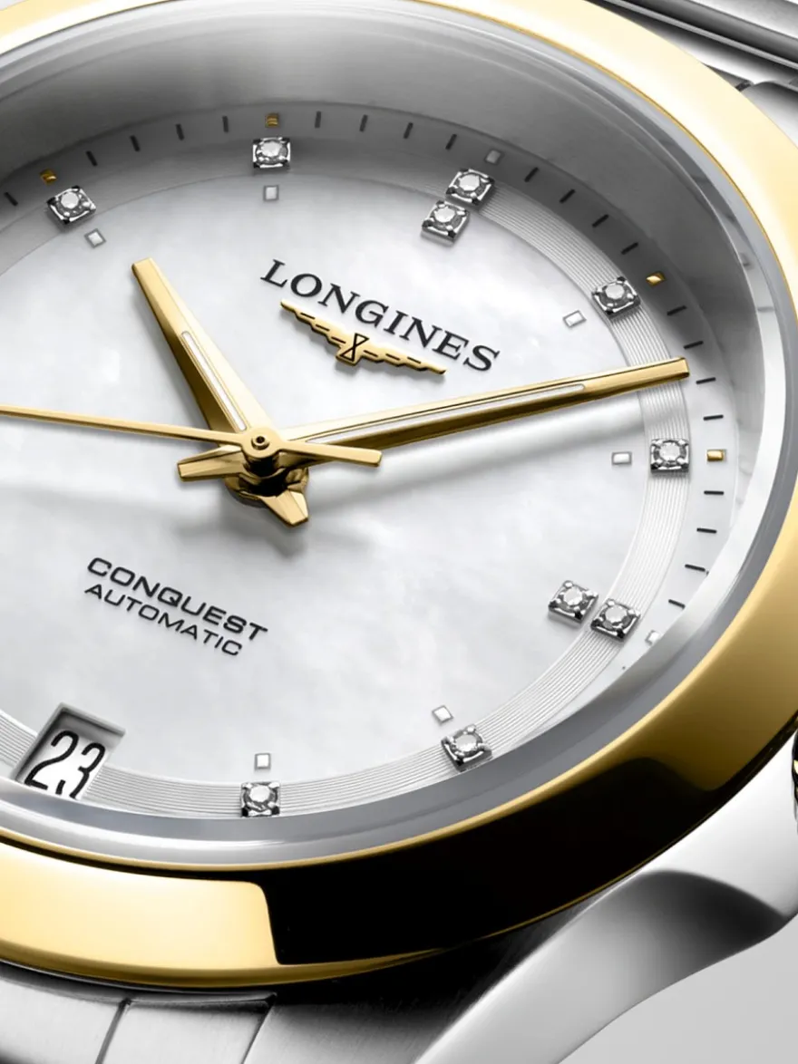 Longines Conquest 34mm L3.430.5.80.6 + Luxe Cadeau