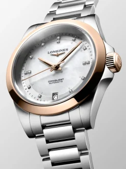 Longines Conquest 34mm L3.430.5.87.6 + Luxe Cadeau