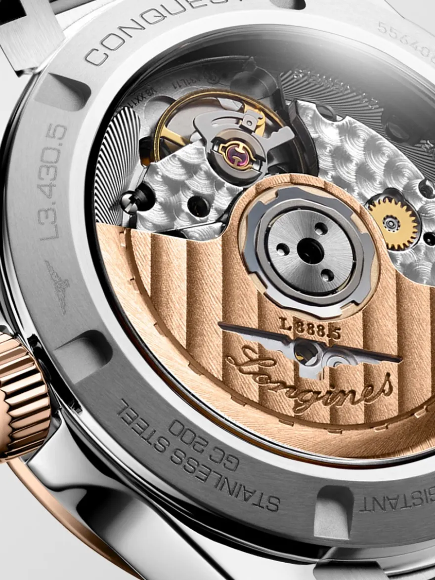 Longines Conquest 34mm L3.430.5.87.6 + Luxe Cadeau
