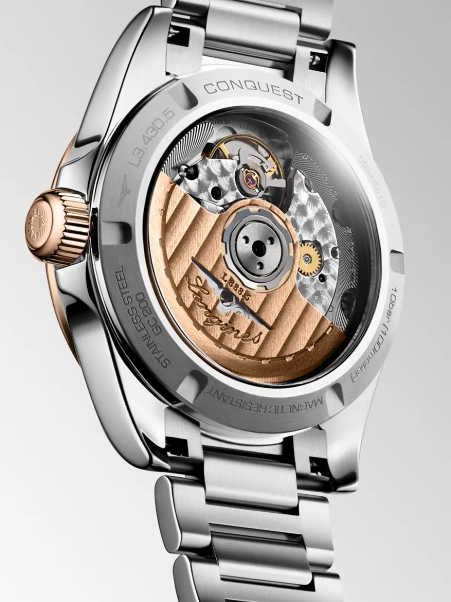Longines Conquest 34mm L3.430.5.87.6 + Luxe Cadeau