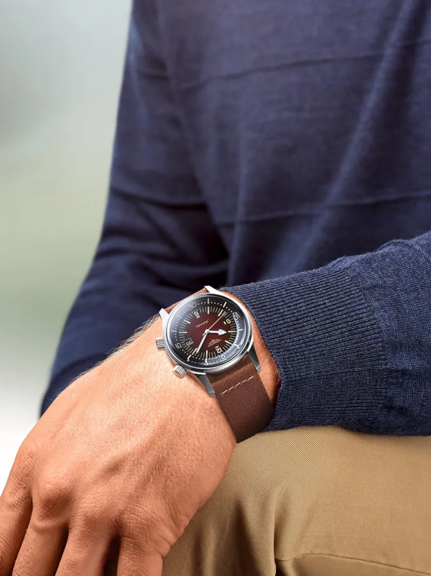 Longines Heritage Legend Diver L3.774.4.60.2 + Luxe Cadeau