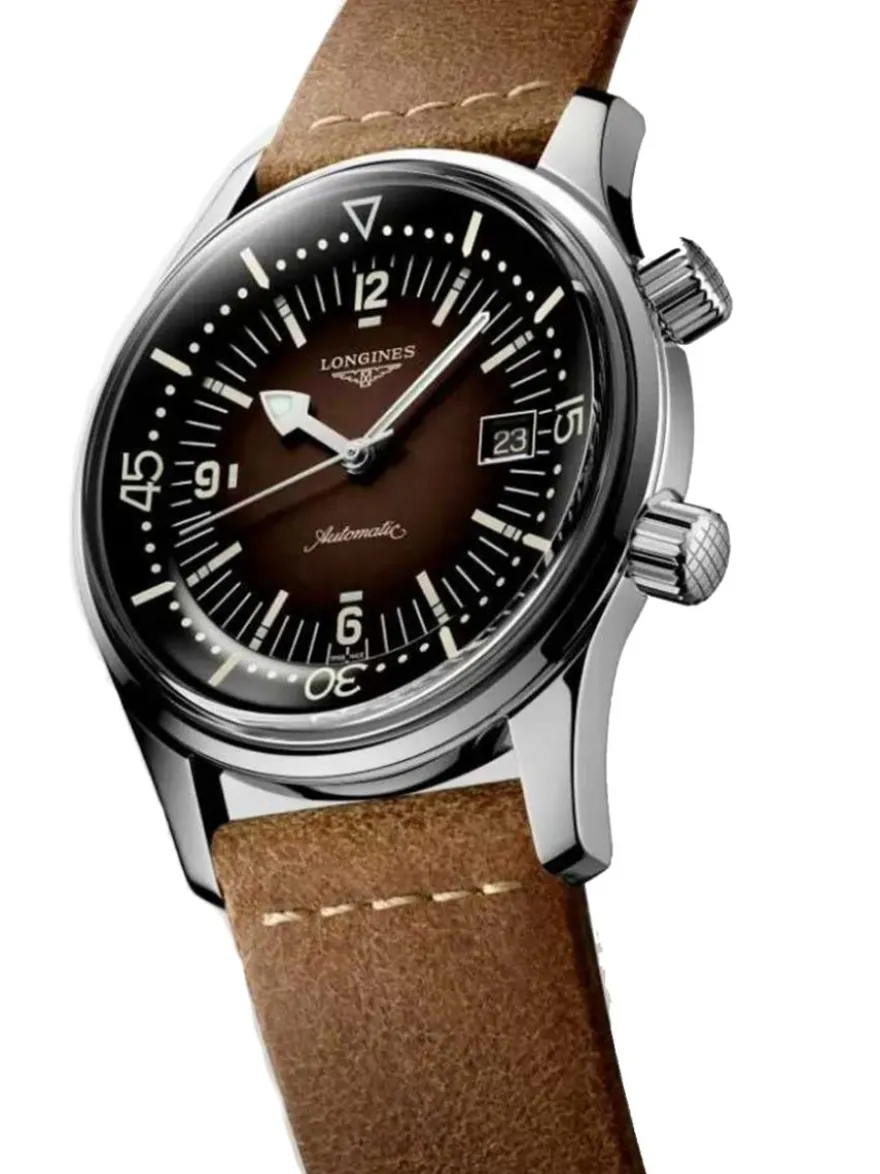 Longines Heritage Legend Diver L3.774.4.60.2 + Luxe Cadeau