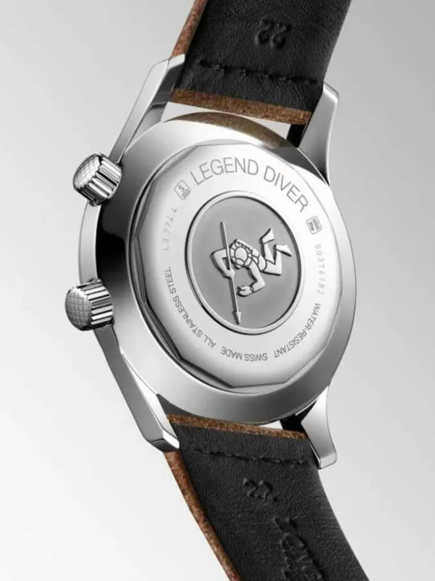 Longines Heritage Legend Diver L3.774.4.60.2 + Luxe Cadeau