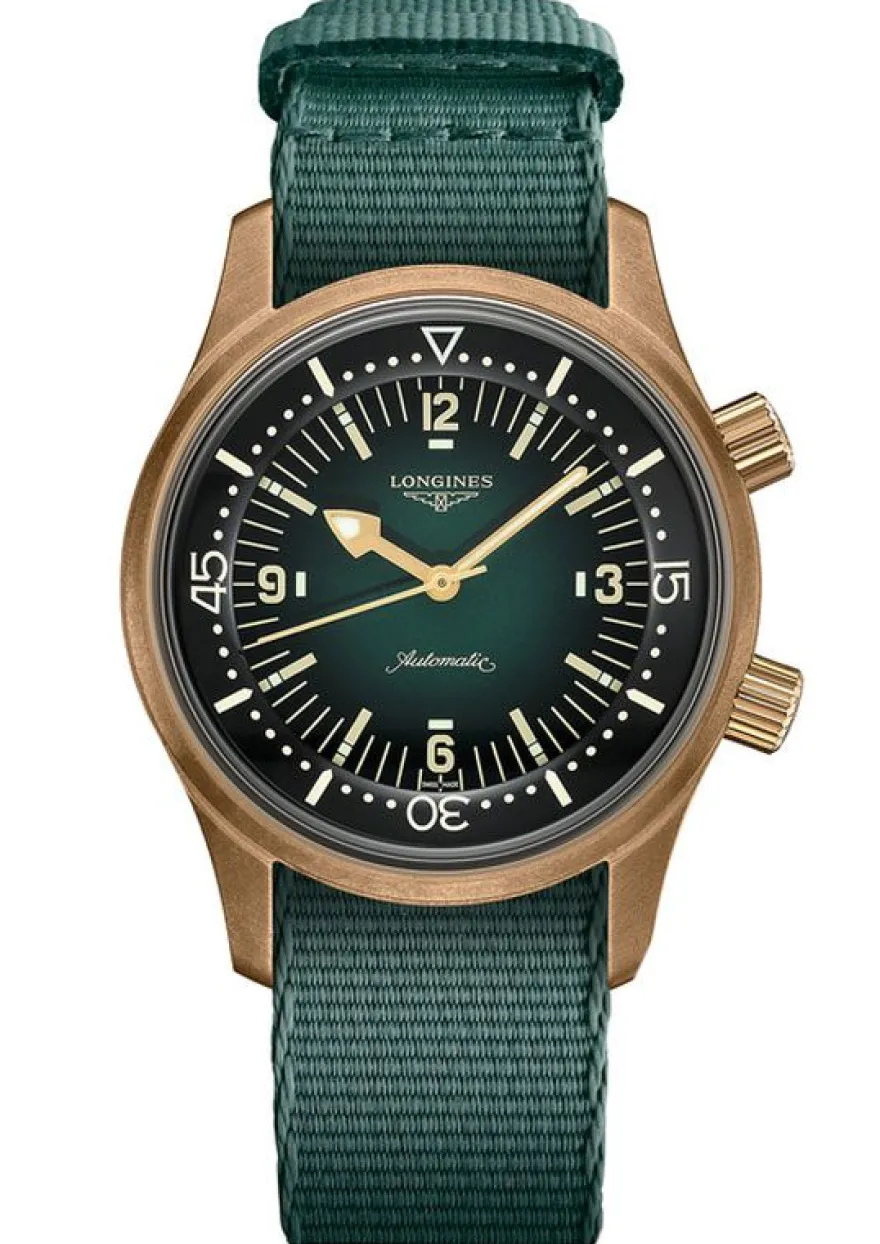 Longines HeritageLegend Diver L37741502 + Luxe Cadeau