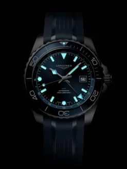 Longines HydroConquest Auto GMT L3.890.4.96.9 + Luxe Cadeau