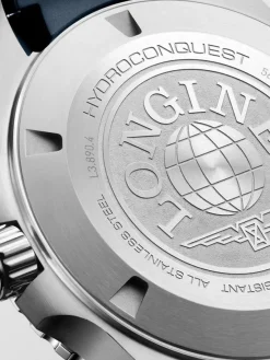 Longines HydroConquest Auto GMT L3.890.4.96.9 + Luxe Cadeau