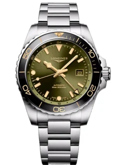 Longines HydroConquest Auto GMT L3.890.4.06.6 + Luxe Cadeau