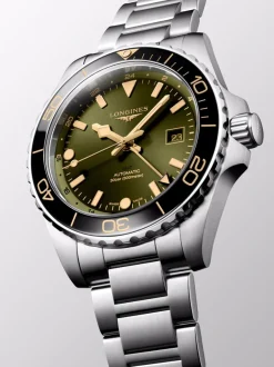 Longines HydroConquest Auto GMT L3.890.4.06.6 + Luxe Cadeau