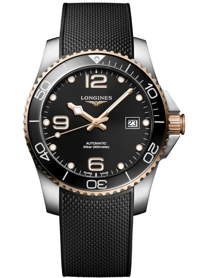 Longines HydroConquest Auto 41 mm horloge L37813589 + Luxe Cadeau