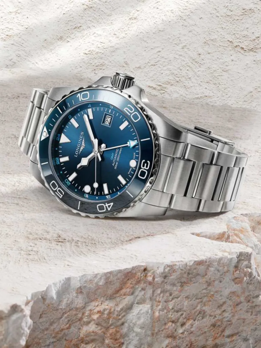 Longines HydroConquest Auto 41mm L3.790.4.96.6 + Luxe Cadeau