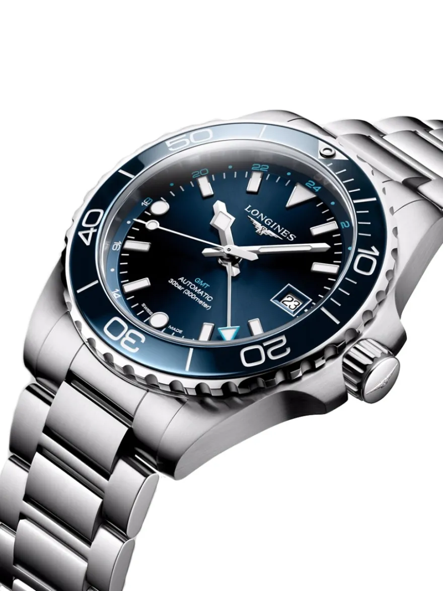 Longines HydroConquest Auto 41mm L3.790.4.96.6 + Luxe Cadeau