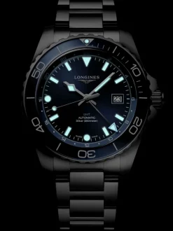 Longines HydroConquest Auto GMT L3.890.4.96.6 + Luxe Cadeau