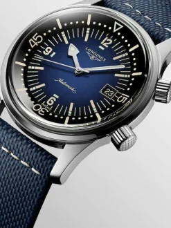 Longines Legend Diver Blue Dial L37744902 + Luxe Cadeau