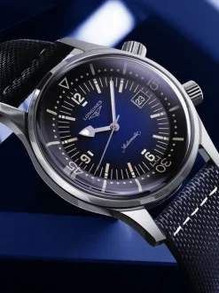 Longines Legend Diver Blue Dial L37744902 + Luxe Cadeau