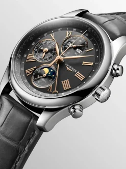 Longines Master Collection Chronograph Moonphase L2.773.4.61.2 + Luxe Cadeau
