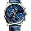 Longines Master Collection Chronograph Moonphase L2.673.4.92.0 + Luxe Cadeau