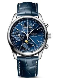 Longines Master Collection Chronograph Moonphase L2.673.4.92.0 + Luxe Cadeau