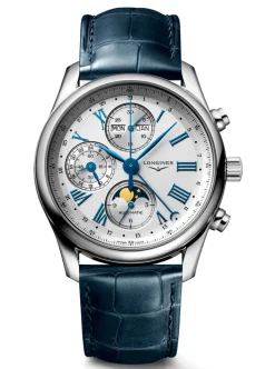 Longines Master Collection Chronograph Moonphase L2.673.4.71.2. + Luxe Cadeau