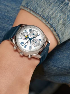 Longines Master Collection Chronograph Moonphase L2.673.4.71.2. + Luxe Cadeau