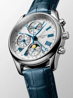 Longines Master Collection Chronograph Moonphase L2.673.4.71.2. + Luxe Cadeau
