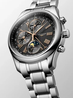 Longines Master Collection Chronograph Moonphase L2.773.4.61.6 + Luxe Cadeau