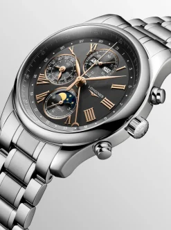 Longines Master Collection Chronograph Moonphase L2.773.4.61.6 + Luxe Cadeau
