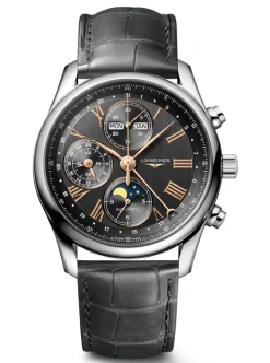 Longines Master Collection Chronograph Moonphase L2.673.4.61.2 + Luxe Cadeau