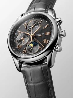 Longines Master Collection Chronograph Moonphase L2.673.4.61.2 + Luxe Cadeau