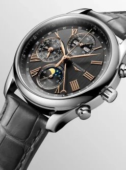 Longines Master Collection Chronograph Moonphase L2.673.4.61.2 + Luxe Cadeau