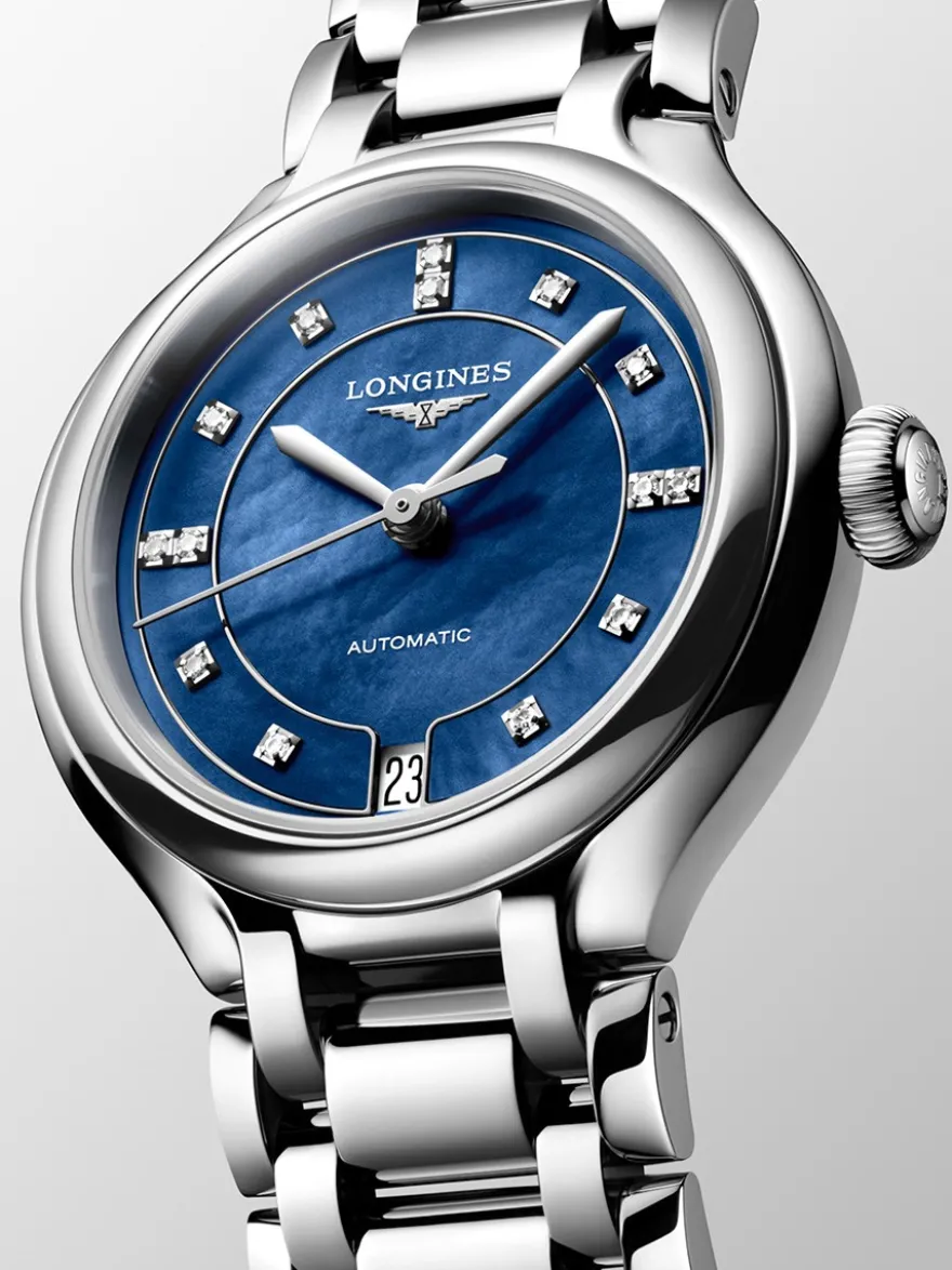 Longines PrimaLuna 34mm L8.124.4.97.6 + Luxe Cadeau