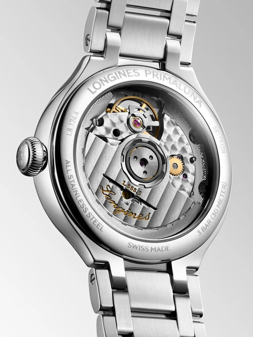 Longines PrimaLuna 34mm L8.124.4.97.6 + Luxe Cadeau