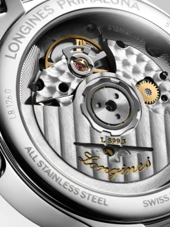 Longines PrimaLuna Moonphase 34mm L8.126.0.71.6 + Luxe Cadeau