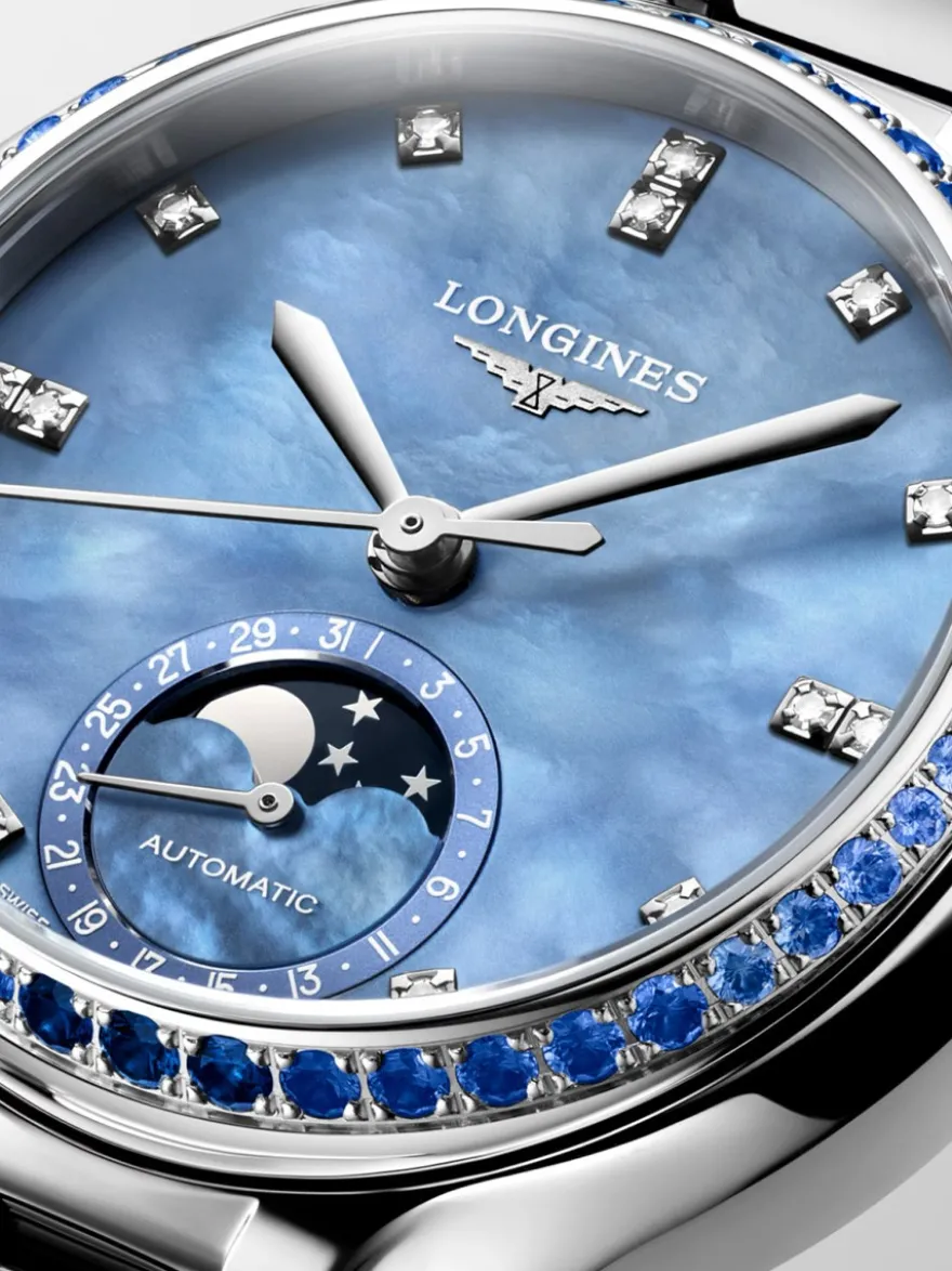 Longines PrimaLuna Moonphase 34mm L8.126.0.97.2 + Luxe Cadeau