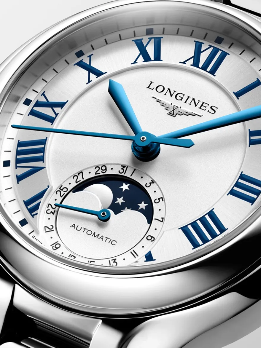 Longines PrimaLuna Moonphase 34mm L8.126.4.71.2 + Luxe Cadeau