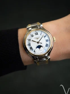 Longines PrimaLuna Moonphase 34mm L8.126.5.79.7 + Luxe Cadeau