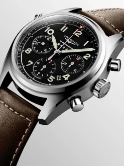 Longines Spirit Chronograph L3.820.4.53.0 + Luxe Cadeau
