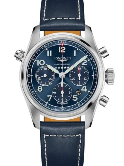 Longines Spirit Chronograph horloge L3.820.4.93.0 + Cadeau
