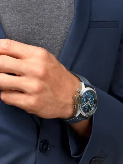 Longines Spirit Chronograph horloge L3.820.4.93.0 + Cadeau