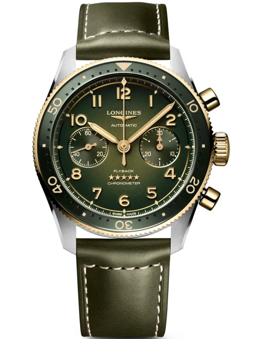 Longines Spirit Flyback Chronometer L3.821.5.53.2 + Luxe Cadeau
